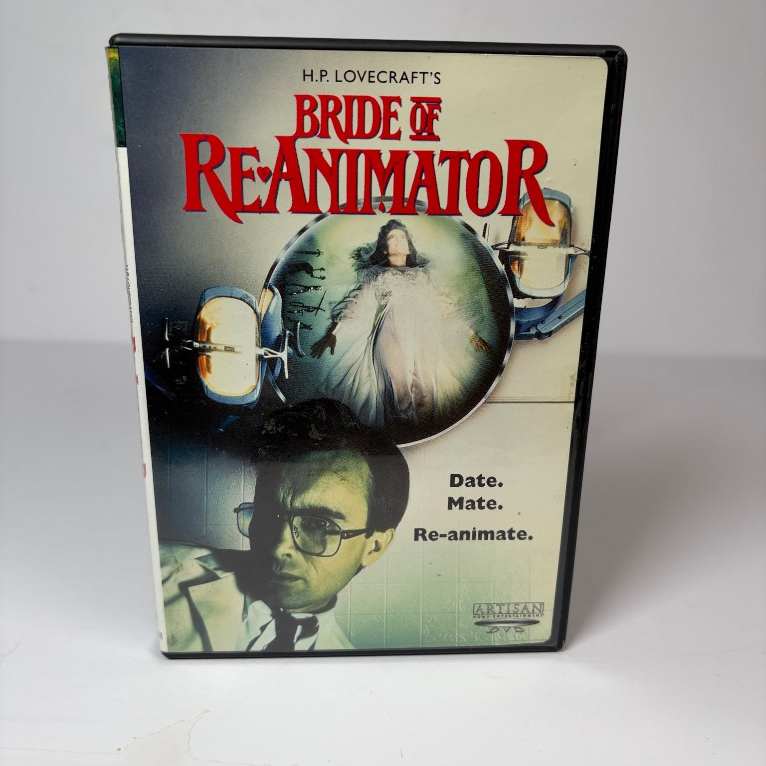 H.P. Lovecraft's Bride of Re-Animator 1990 DVD Jeffrey Combs Horror