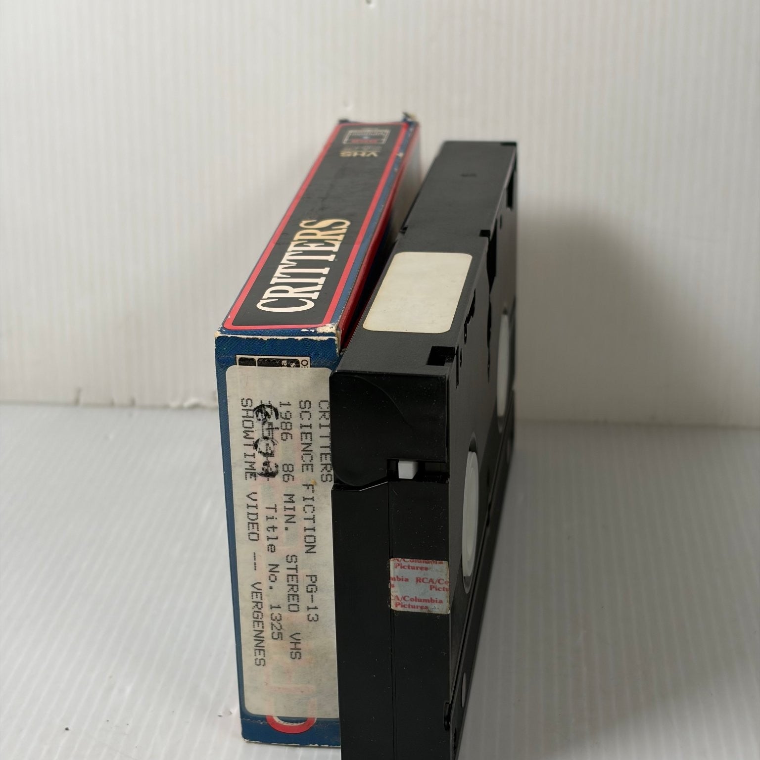 Critters VHS 1986 Sci-Fi Horror RCA/Columbia Pictures Home Video