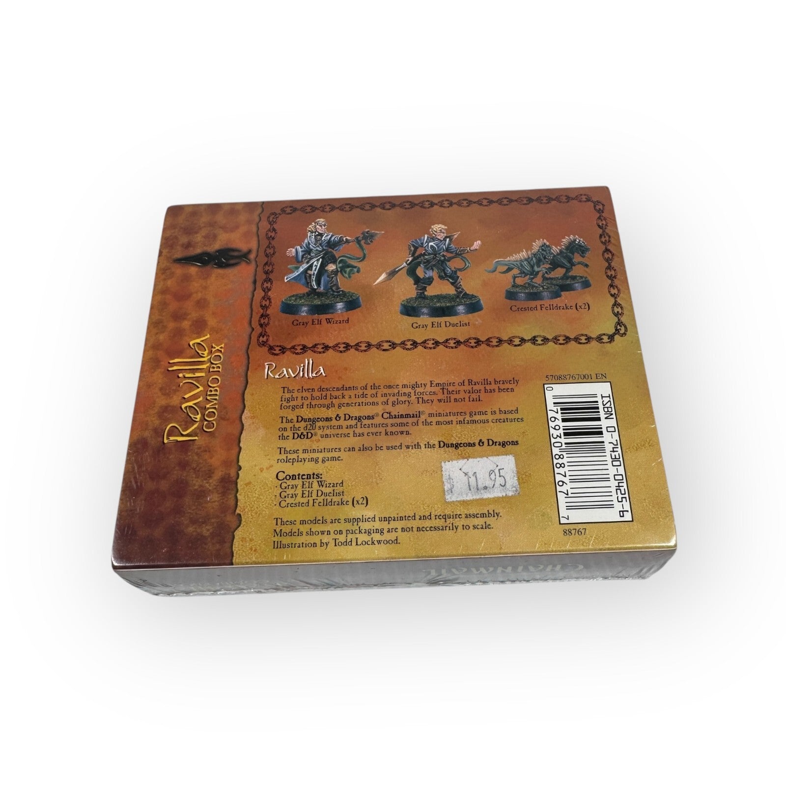 Dungeons & Dragons Chainmail Ravilla Combo Box New Sealed Miniatures Game Pieces