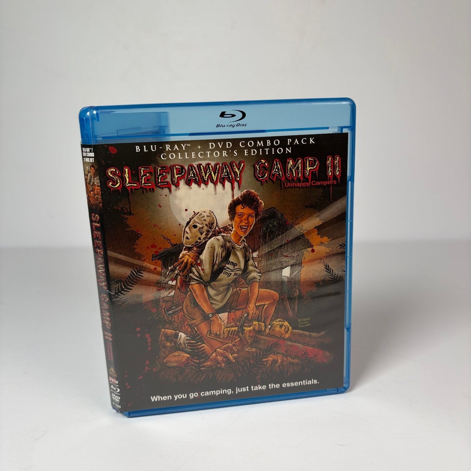Sleepaway Camp II: Unhappy Campers Blu-ray DVD Combo 1988 Collector's Edition