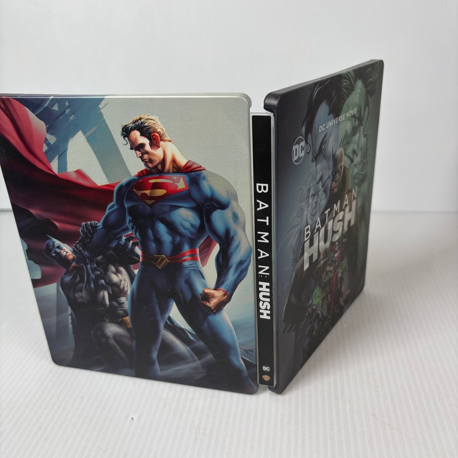 Batman Hush Blu-ray DVD 2019 SteelBook DC Universe Movie Animated Film