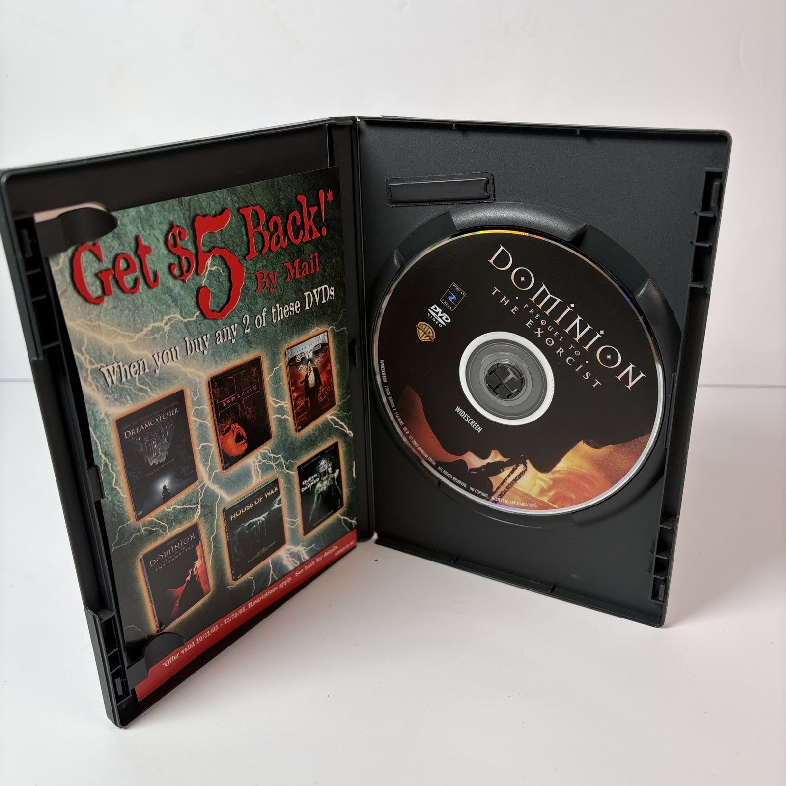 Dominion: Prequel to The Exorcist DVD Widescreen Paul Schrader Horror Film