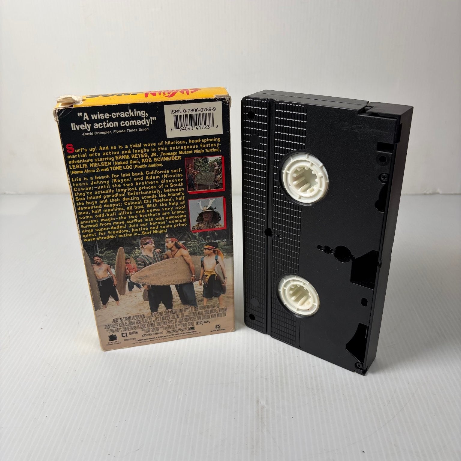 Surf Ninjas VHS 1993 Action Comedy New Line Home Video