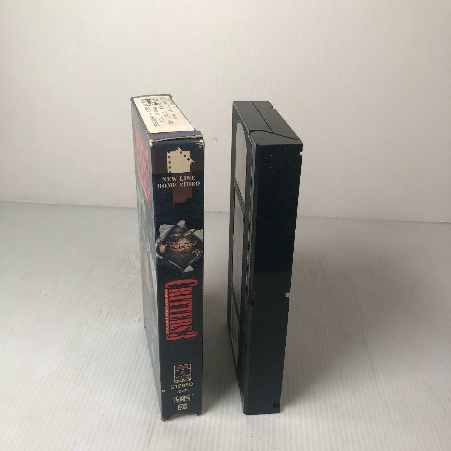 Critters 3 VHS 1991 Horror Sci-Fi Comedy New Line Home Video