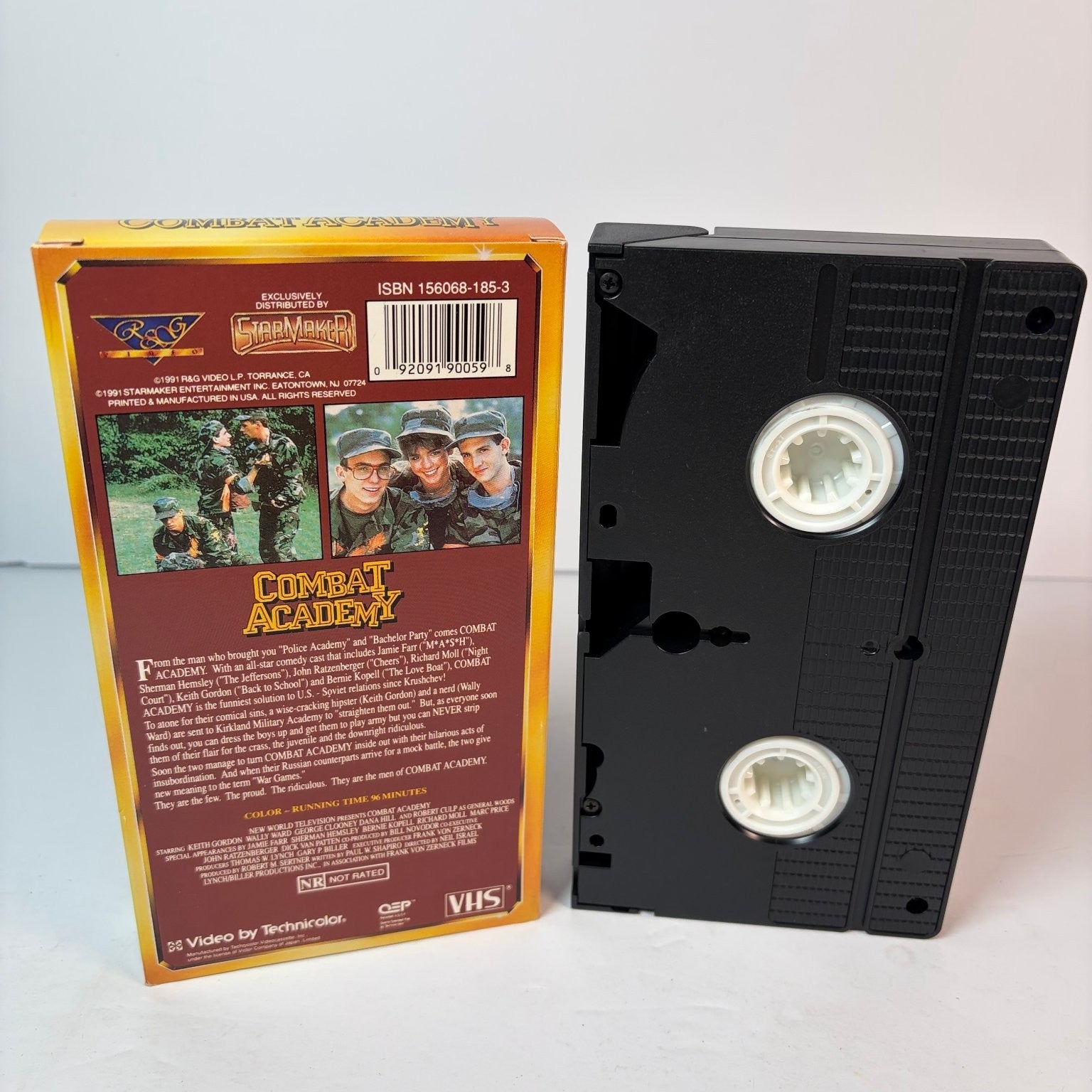 Combat Academy VHS 1989 Comedy Starmaker Original Release