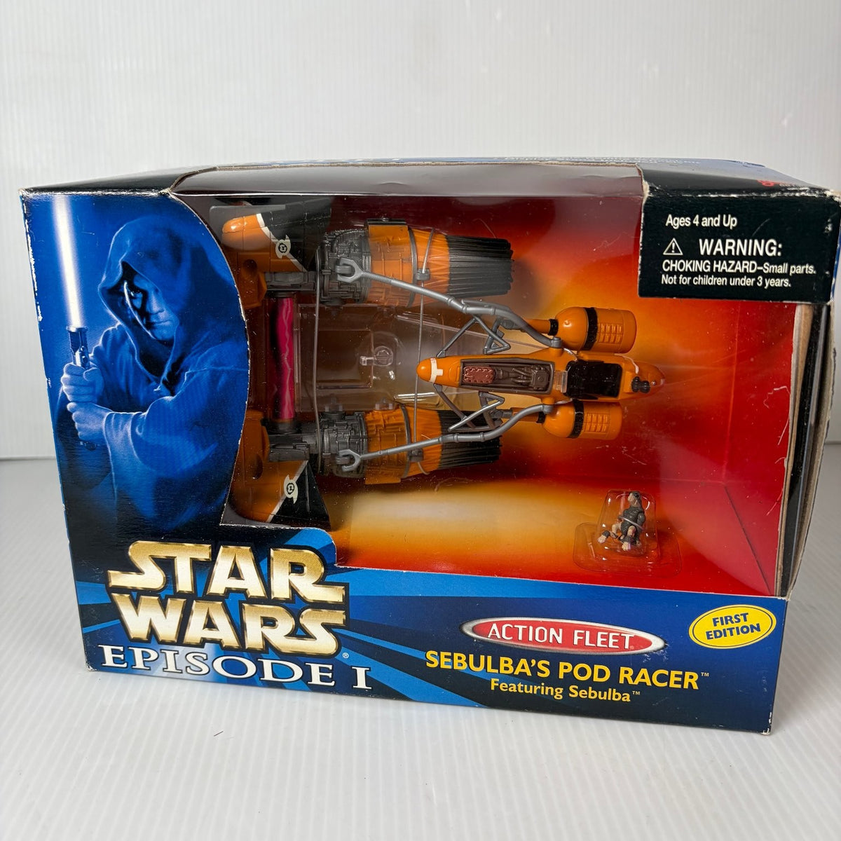 Galoob Sebulba Pod Racer Star Wars Episode I Action Fleet Vehicle Figure Sealed