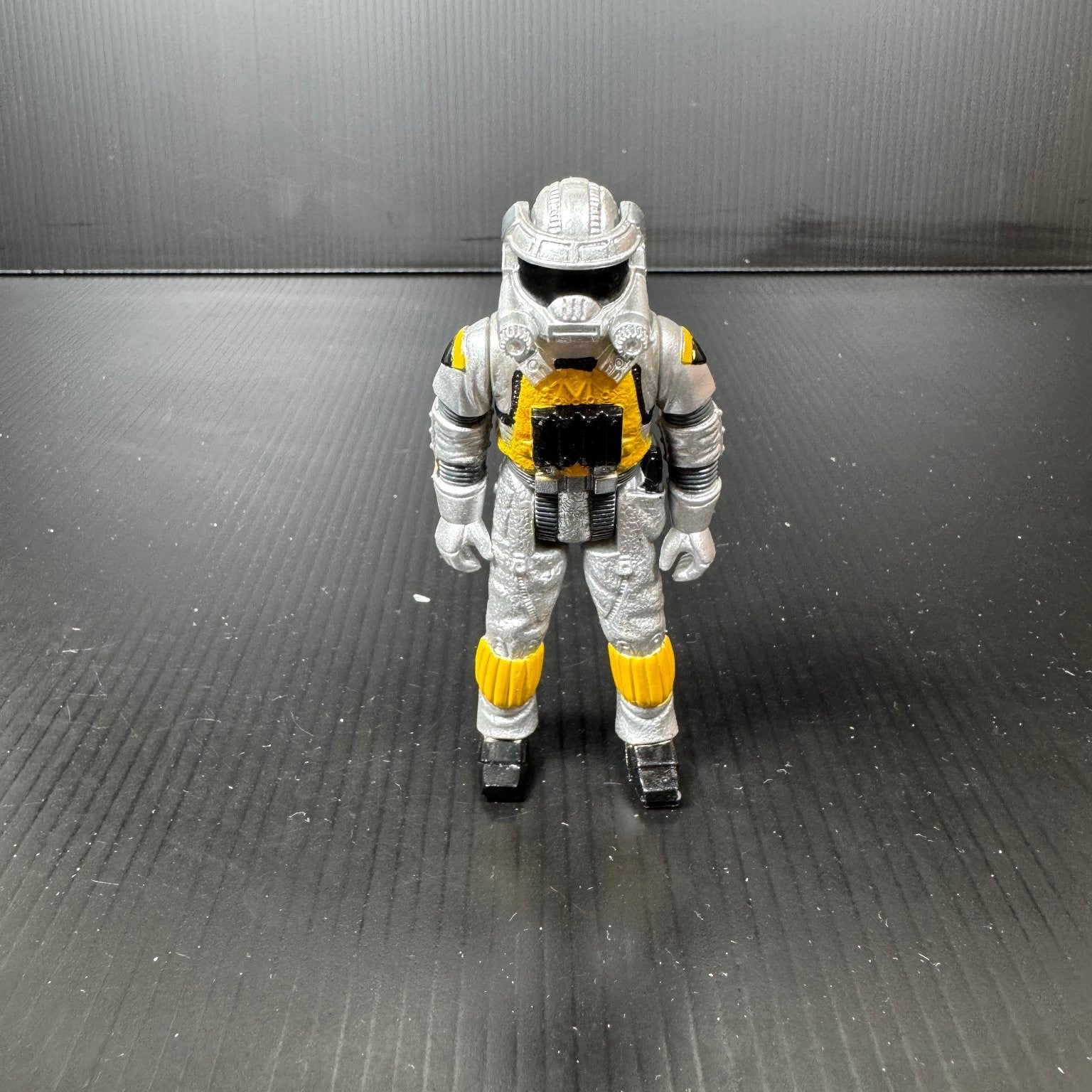 Vintage Robotix Lt. Denver from Wasp Play Set Silver Suit Action Figure