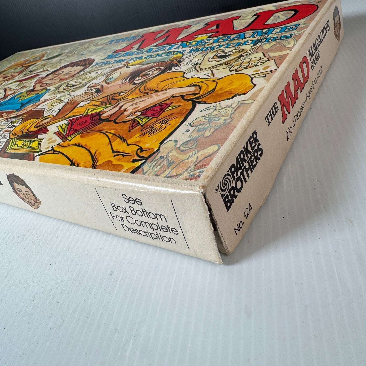 MAD Magazine Game Parker Brothers Board Game 2-4 Players Ages 8+ 1978 Complete