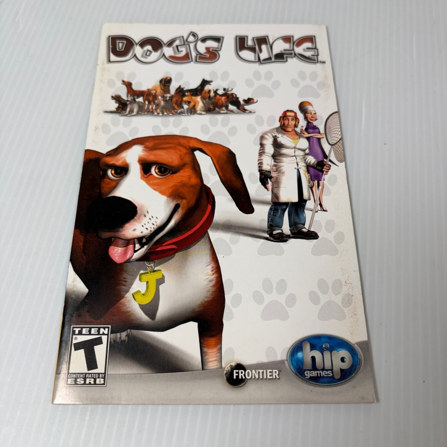Dog's Life Manual Only PlayStation 2 PS2 Booklet Insert Official Guide