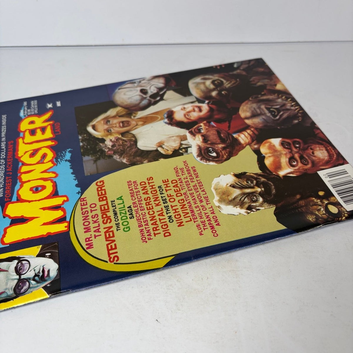 Monster Land Magazine #1 February 1985 Steven Spielberg Godzilla Horror Sci-Fi