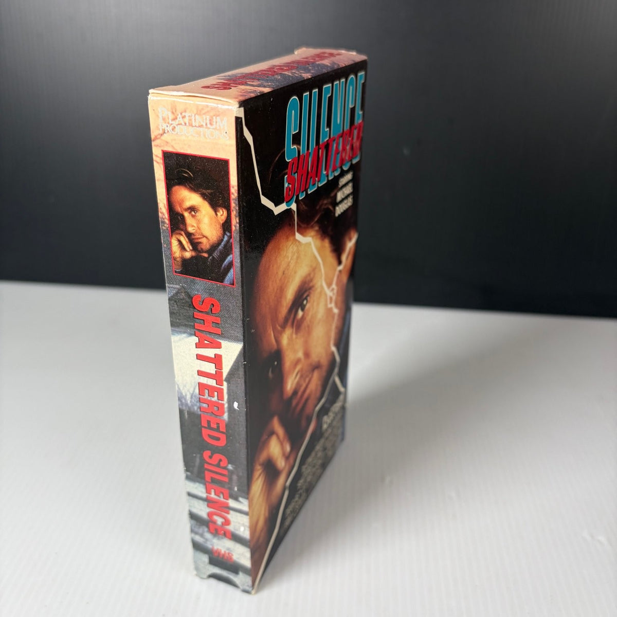 Shattered Silence VHS 1992 Thriller Mystery Platinum Productions