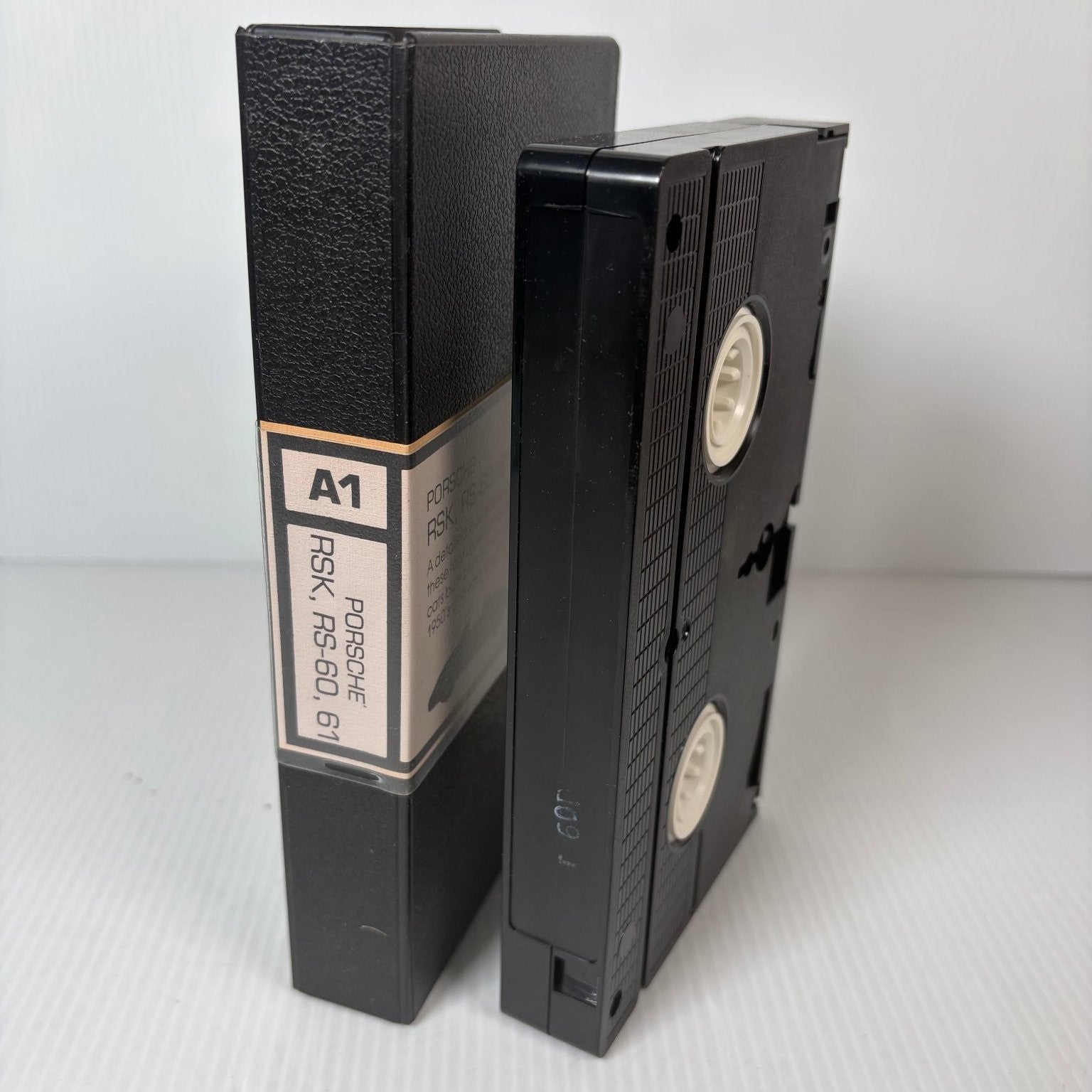PORSCHE RSK RS-60 61 VHS 1985 Automotive Documentary Armour Prod Dealer Exclusiv