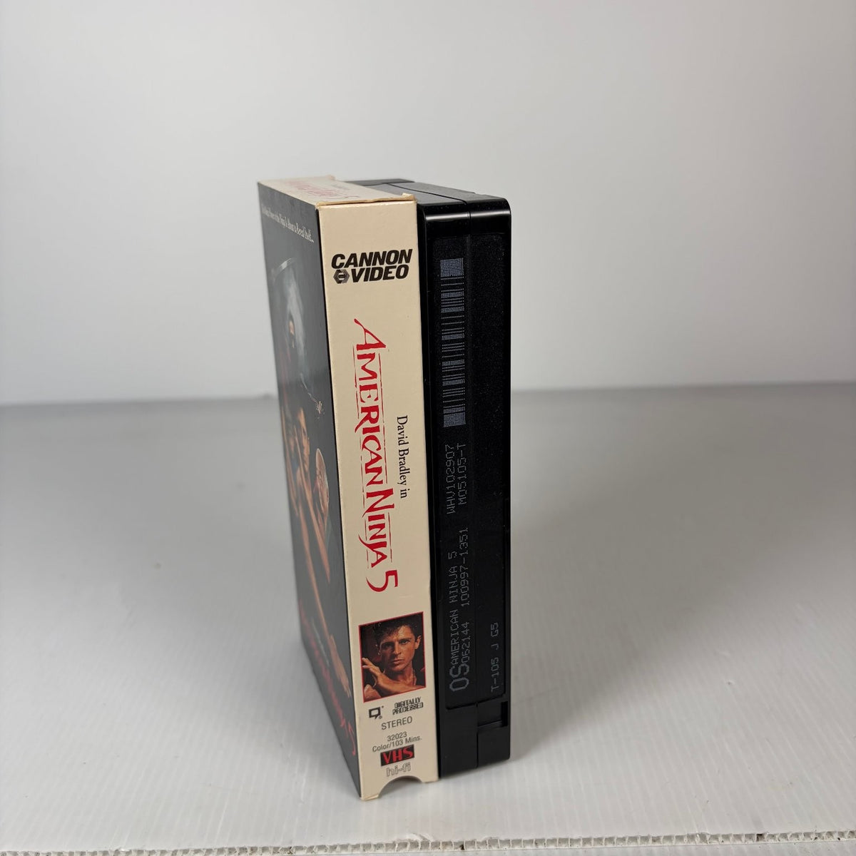 American Ninja 5 VHS 1993 Martial Arts Action Pat Morita David Bradley Cannon