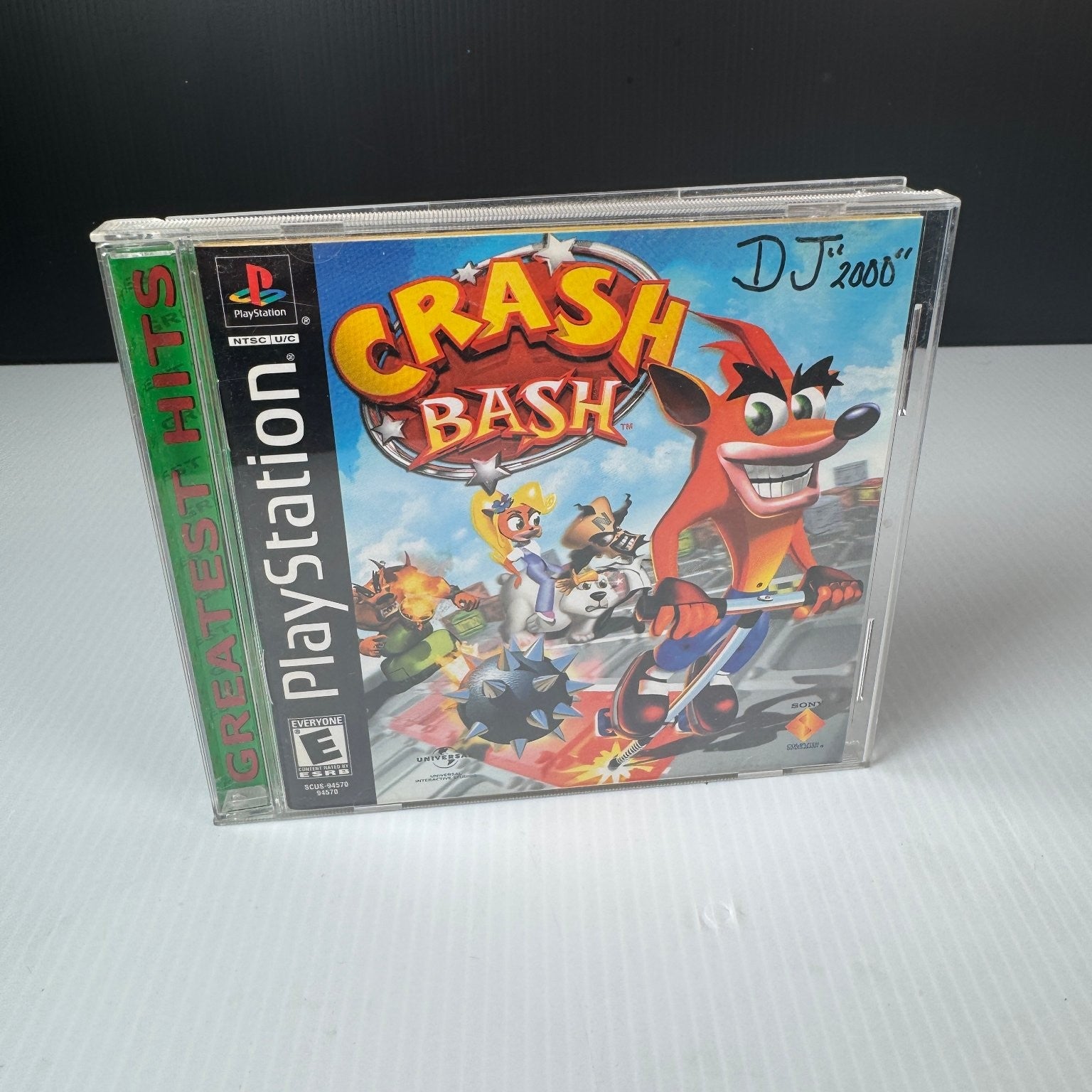 Crash Bash PlayStation Video Game Complete CIB (BL Manual, GH Case)