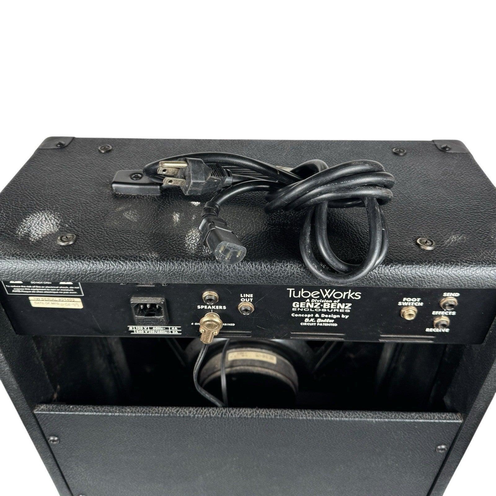 TubeWorks 7100 Mosvalve 75 Watt Combo Guitar Amplifier By Genz Benz