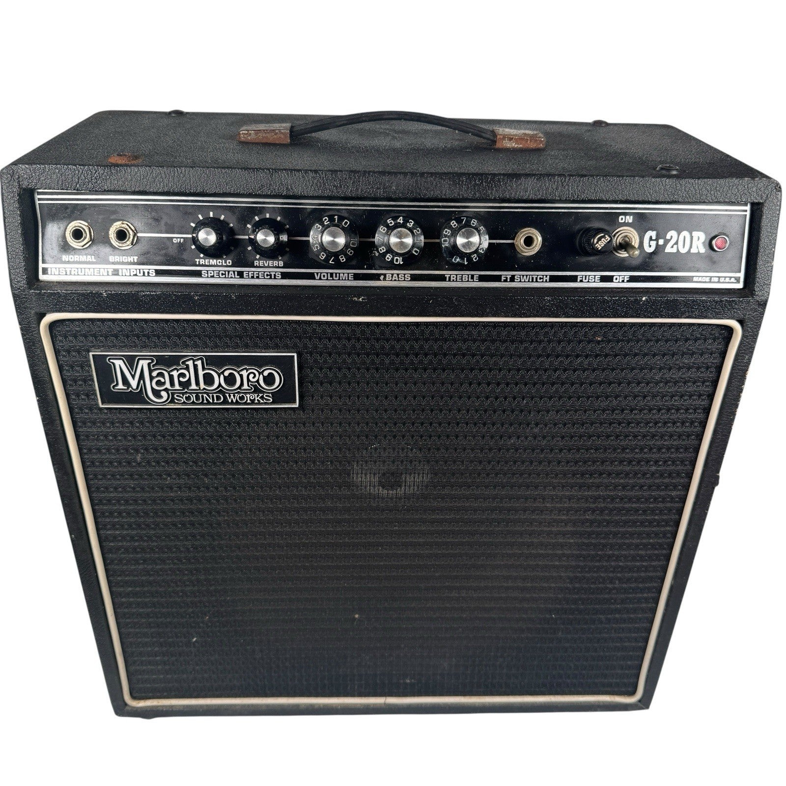 Marlboro Sound Works G-20R Vintage Guitar Combo Amp AS IS For Parts Repair