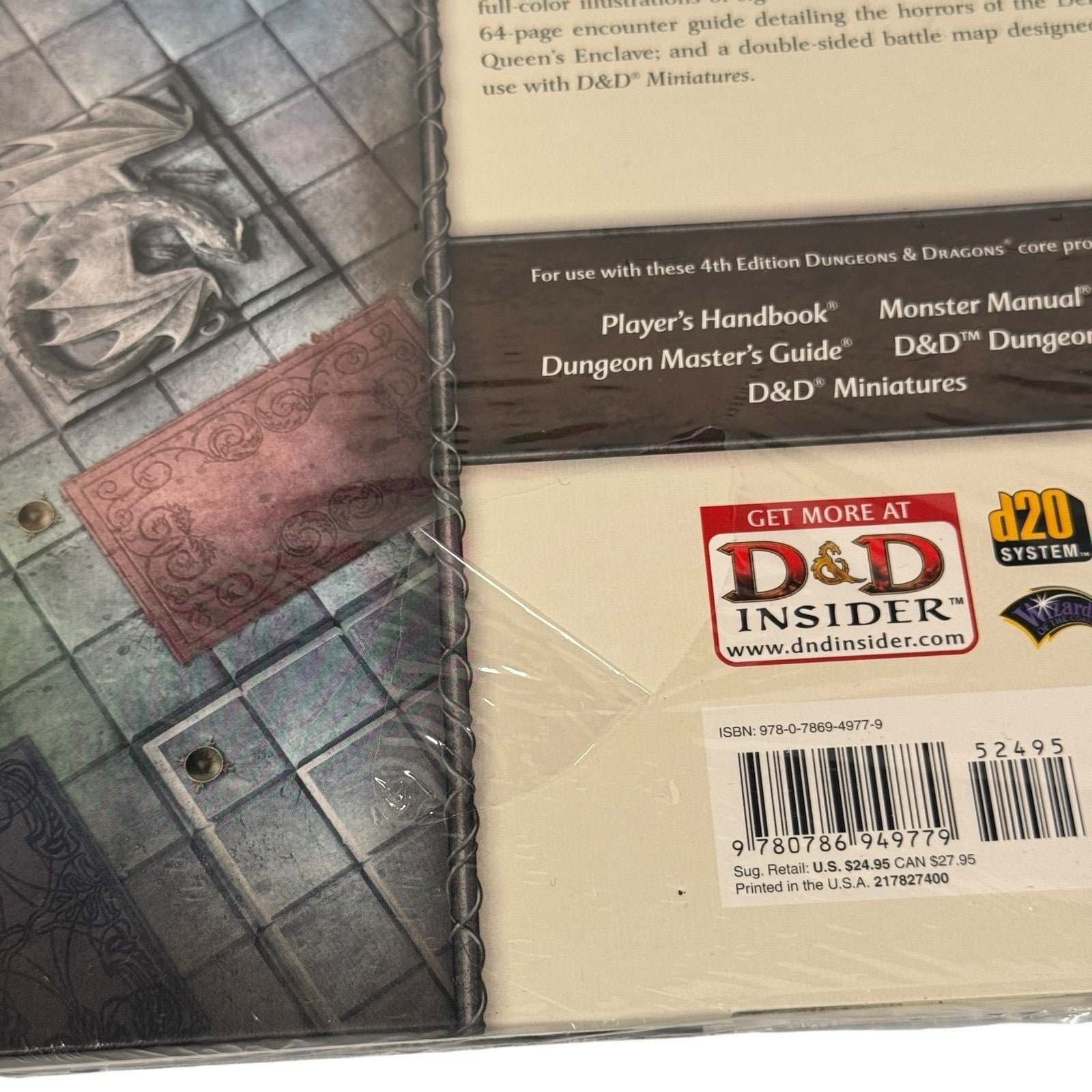 Dungeons & Dragons Demon Queen's Enclave Adventure Set D20 RPG P2 Sealed