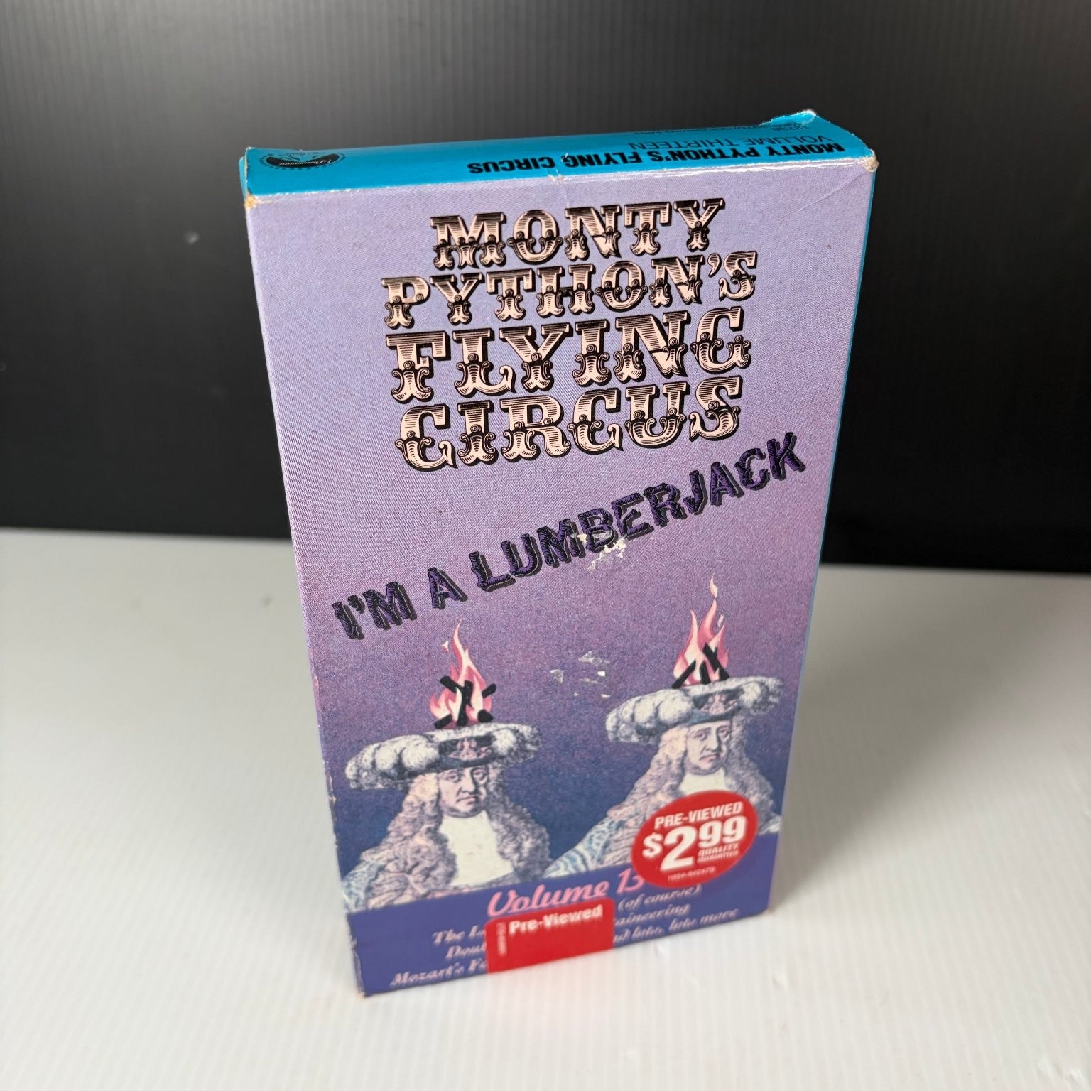 Monty Python's Flying Circus VHS I'm a Lumberjack Comedy Volume 13 Paramount