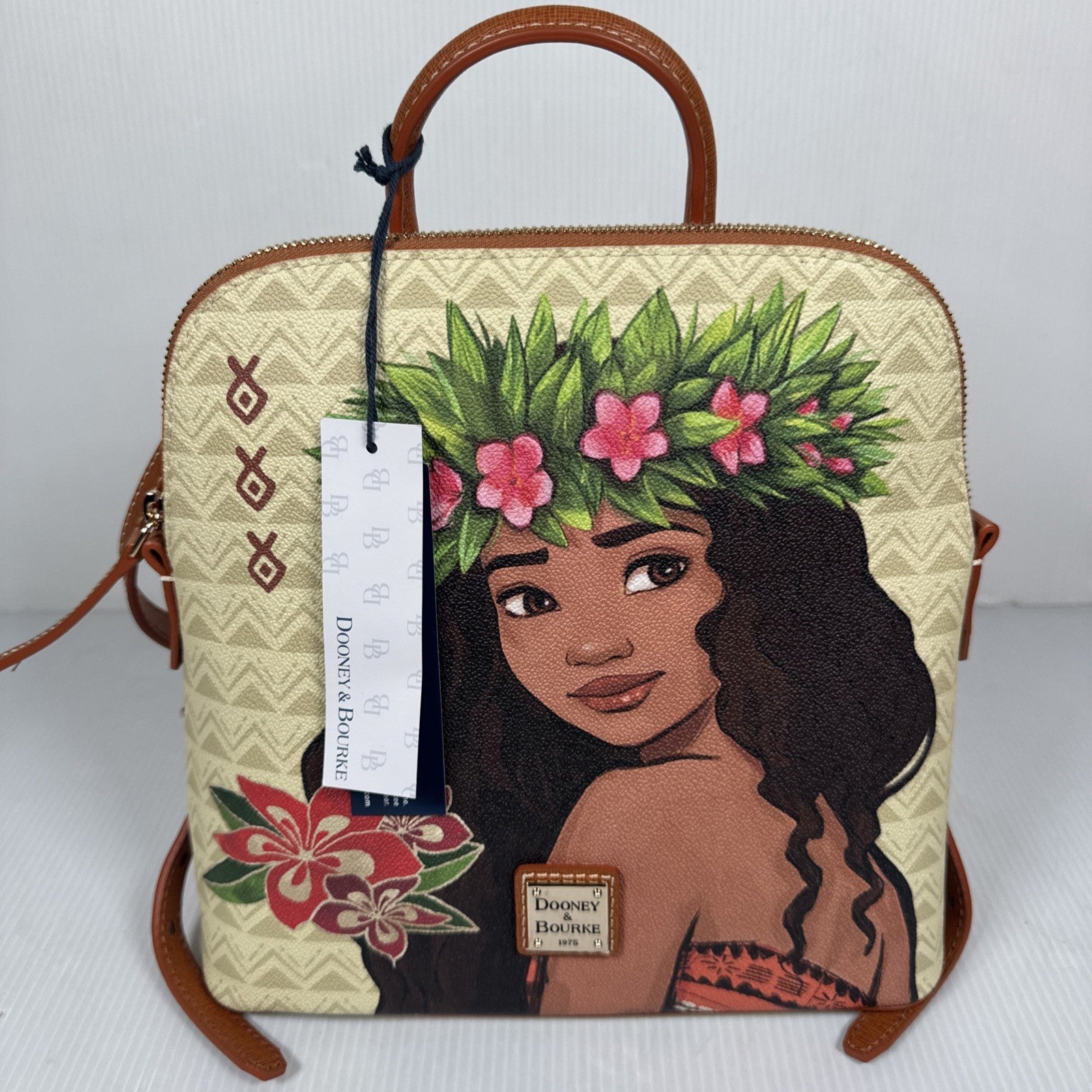 Dooney and Bourke Moana Disney Leather Mini-Backpack Purse New with Tags