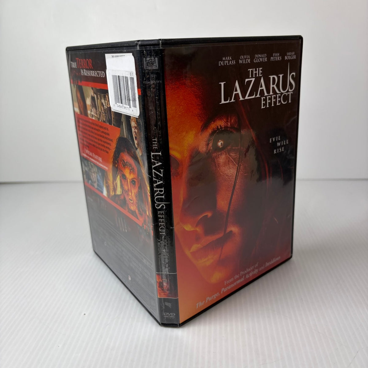 The Lazarus Effect DVD 2015 Mark Duplass Olivia Wilde Horror Thriller Film