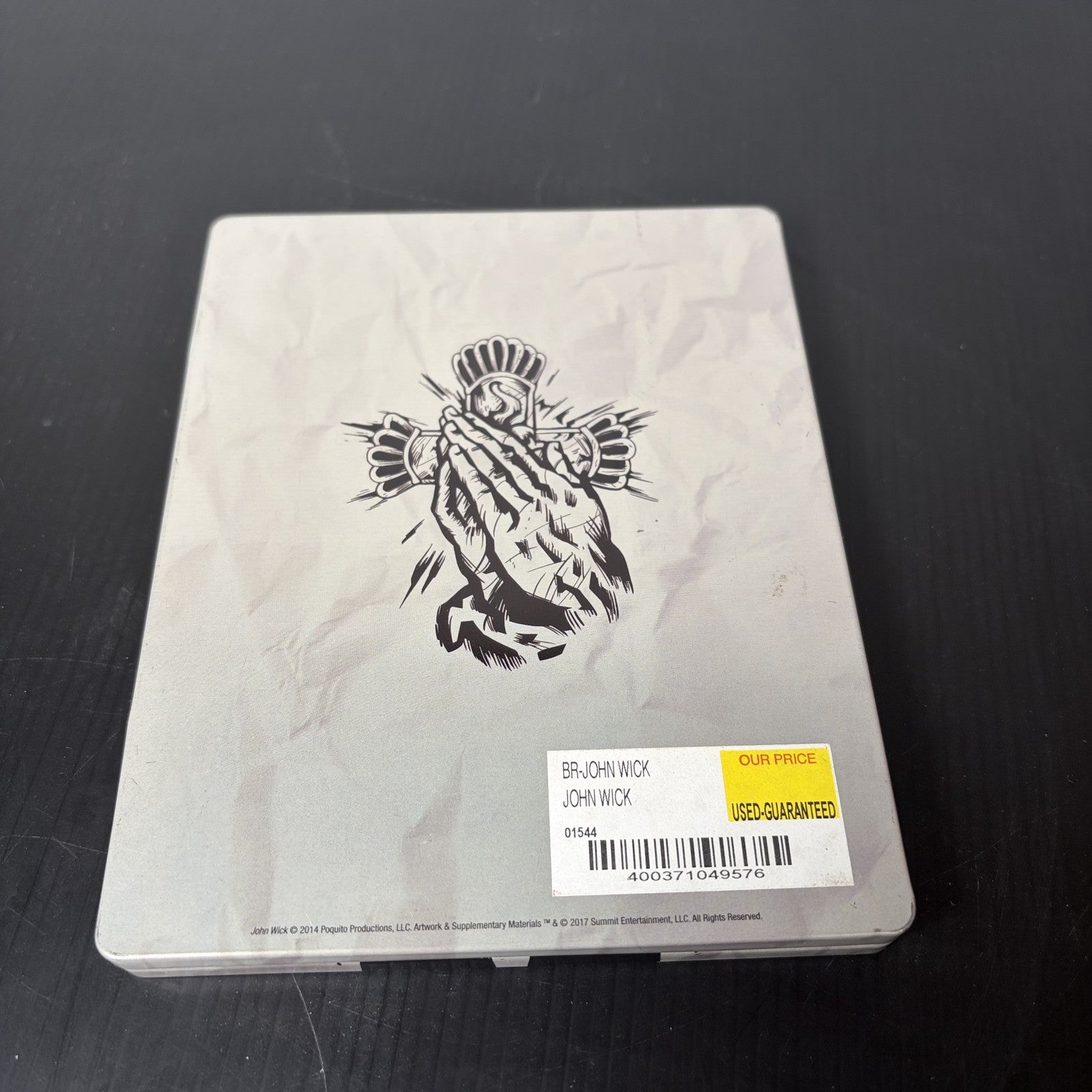 John Wick - Steelbook Edition Blu-ray + DVD + Digital Copy Keanu Reeves Action