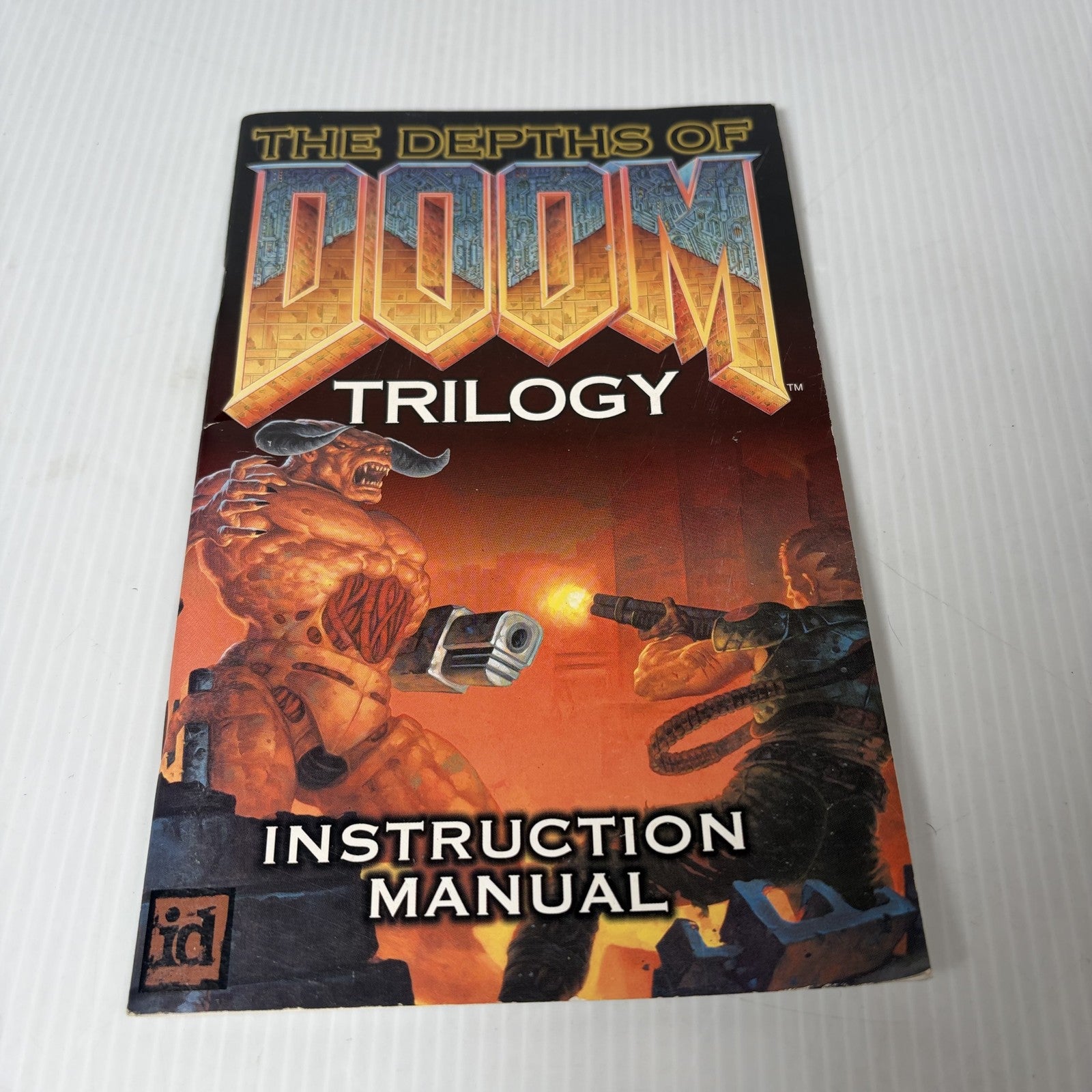 The Depths of Doom Trilogy PC Instruction Manual id Software Ultimate Doom II