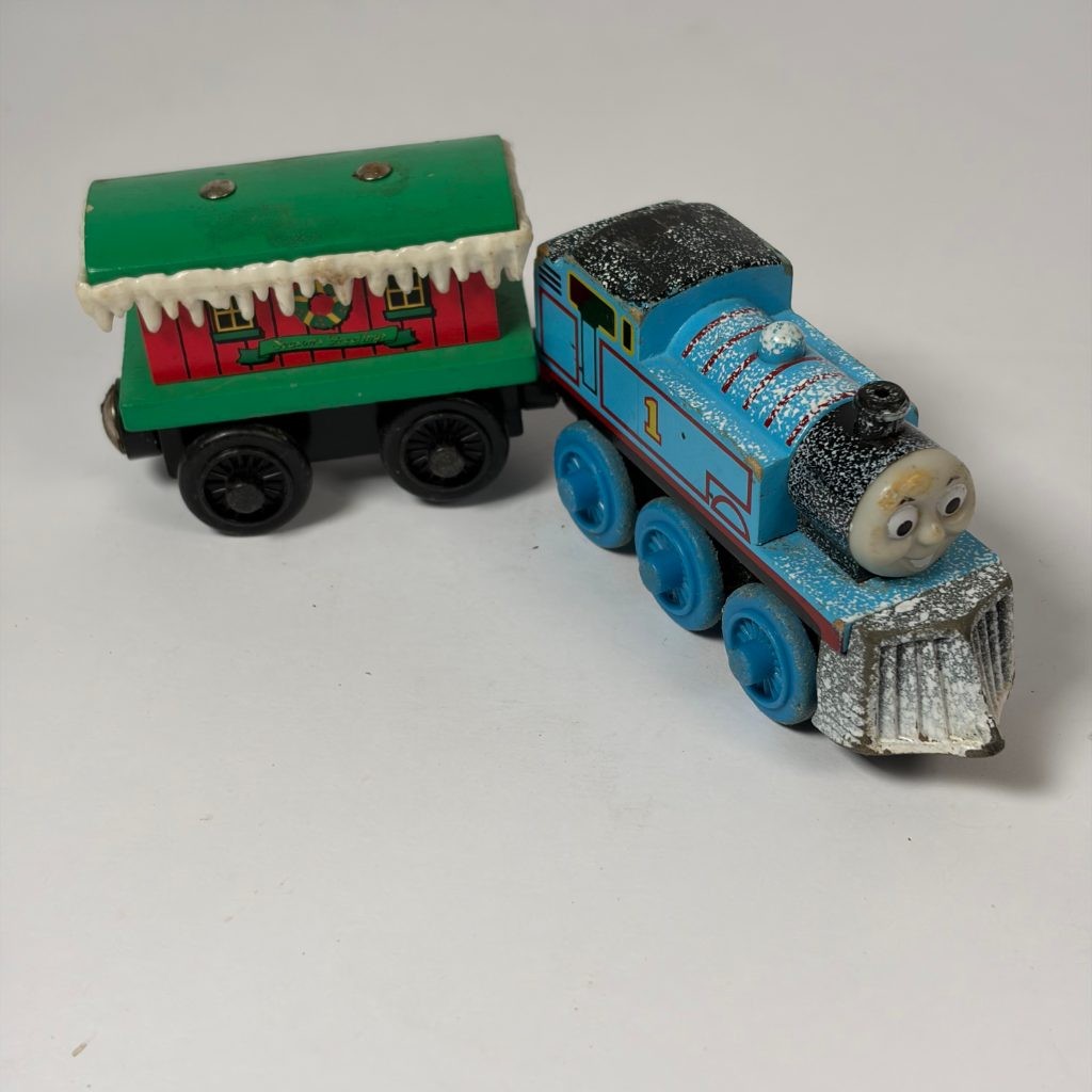 Thomas Wooden Railway Winter Wonderland Thomas & Winter Caboose Learning Curve