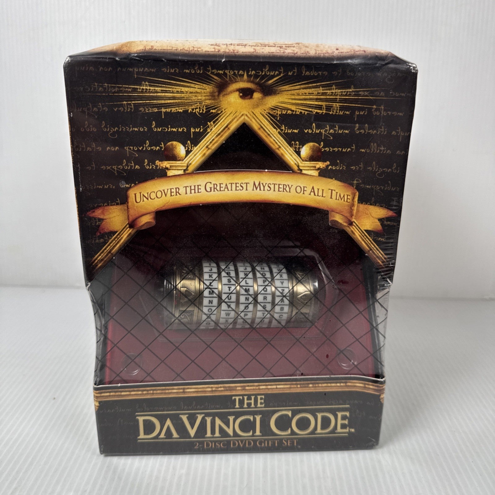 The Da Vinci Code – Deluxe Collector Gift Set (2 DVDs + Cryptex + Journal) – New