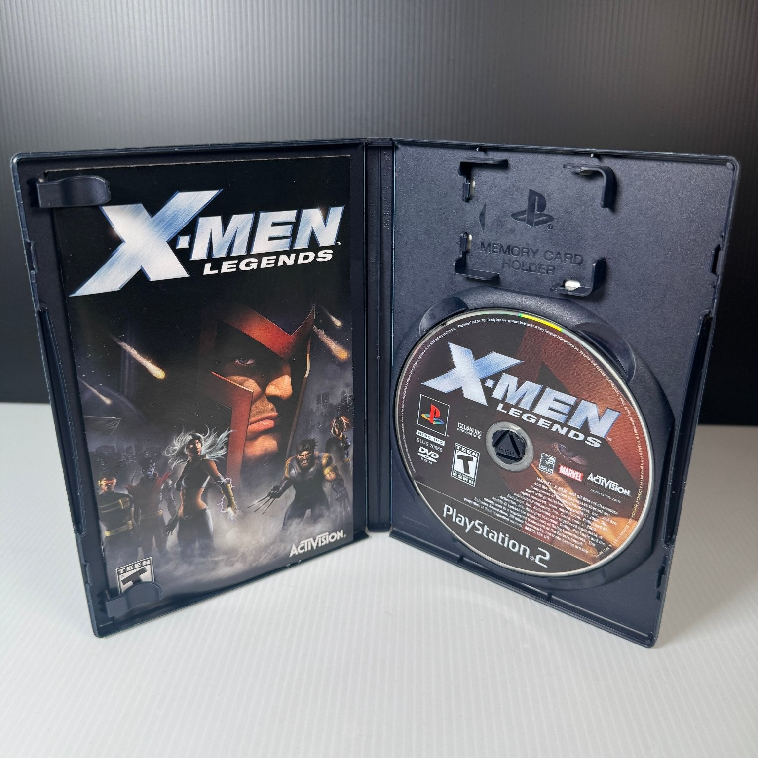 X-Men Legends PlayStation 2 Video Game Multiplayer Action RPG Complete CIB