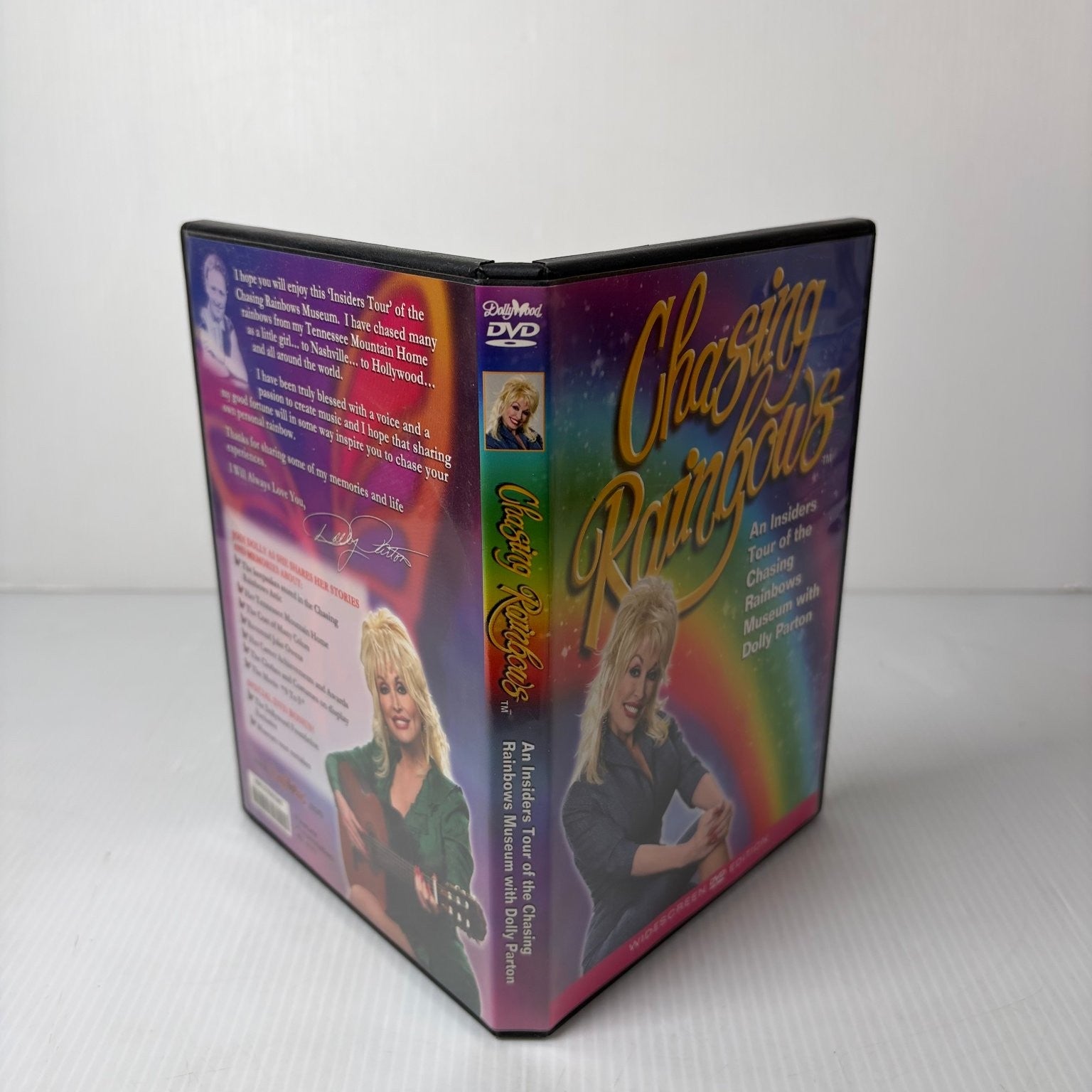 Chasing Rainbows Dolly Parton Museum Tour DVD Widescreen 40 Min Dollywood