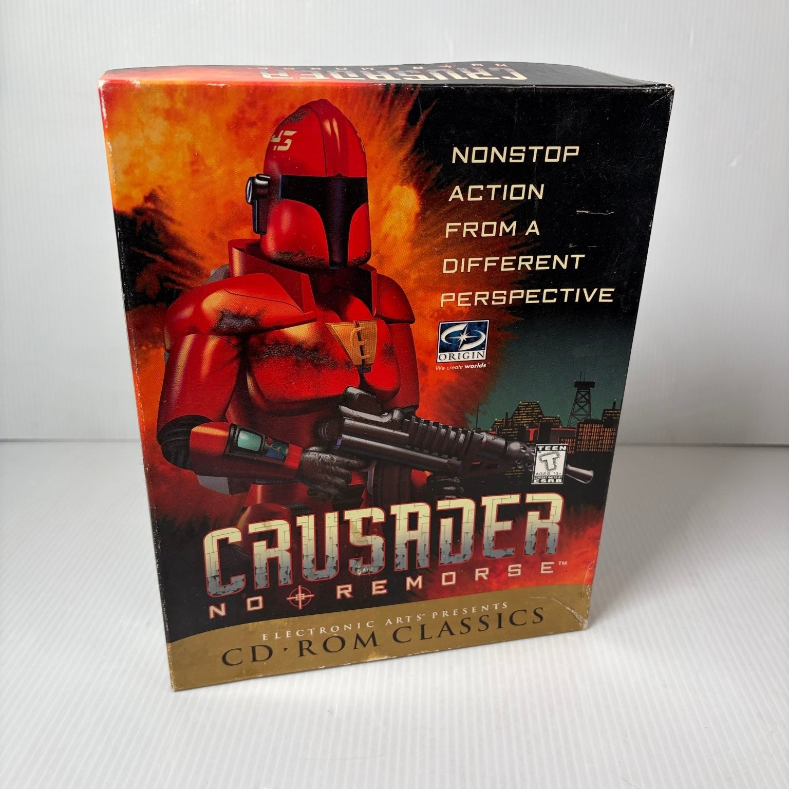 Crusader No Remorse CD-ROM Classics PC Big Box Action Shooter Video Game