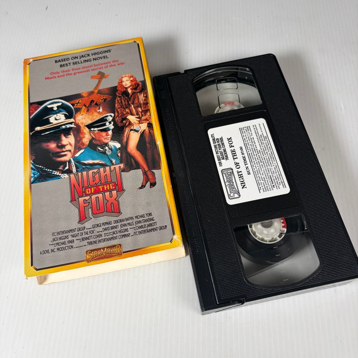 Night of the Fox VHS 1990 Action Drama Original Release StarMaker