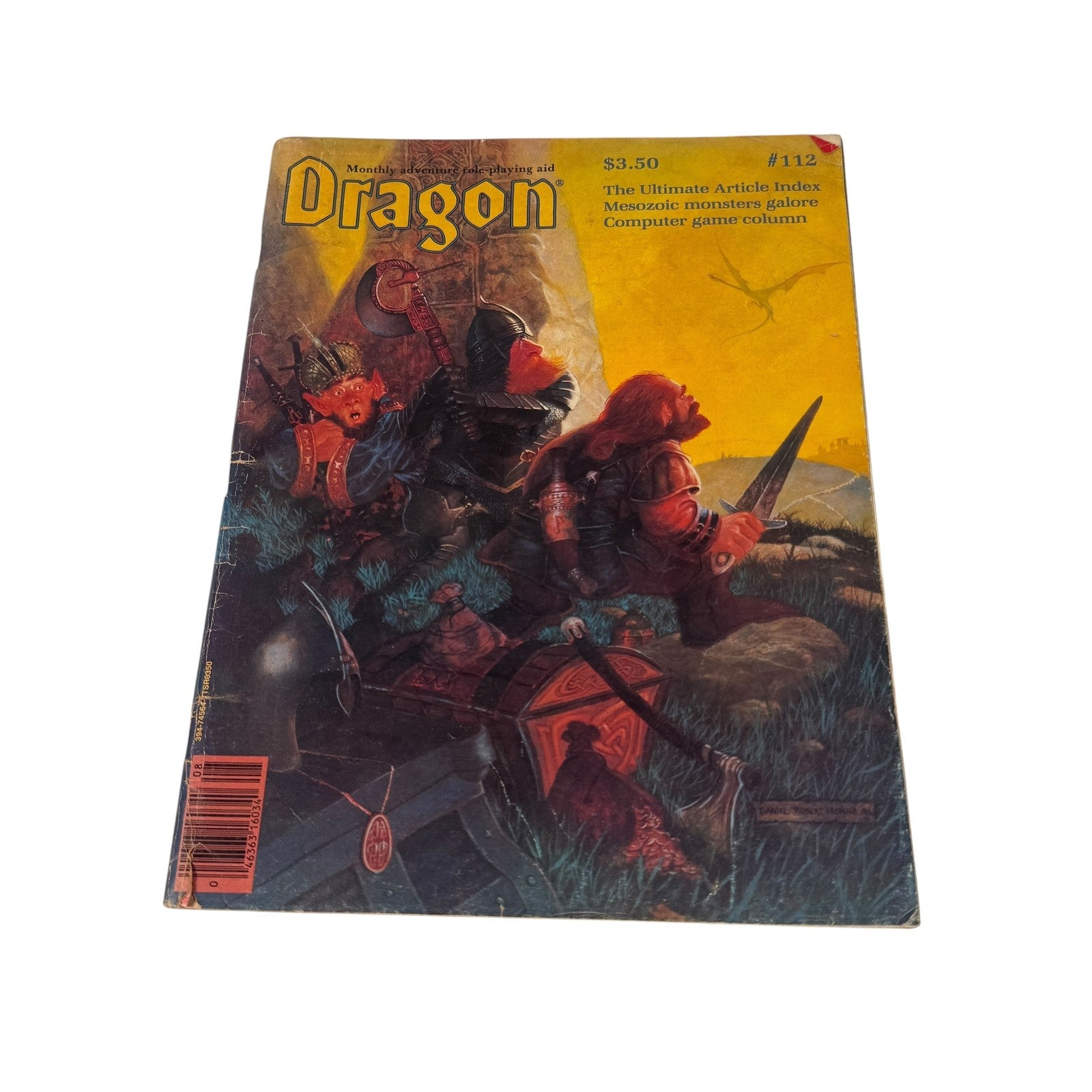 Vintage Dragon Magazine Issue 112 Ultimate Article Index Fantasy RPG 1986