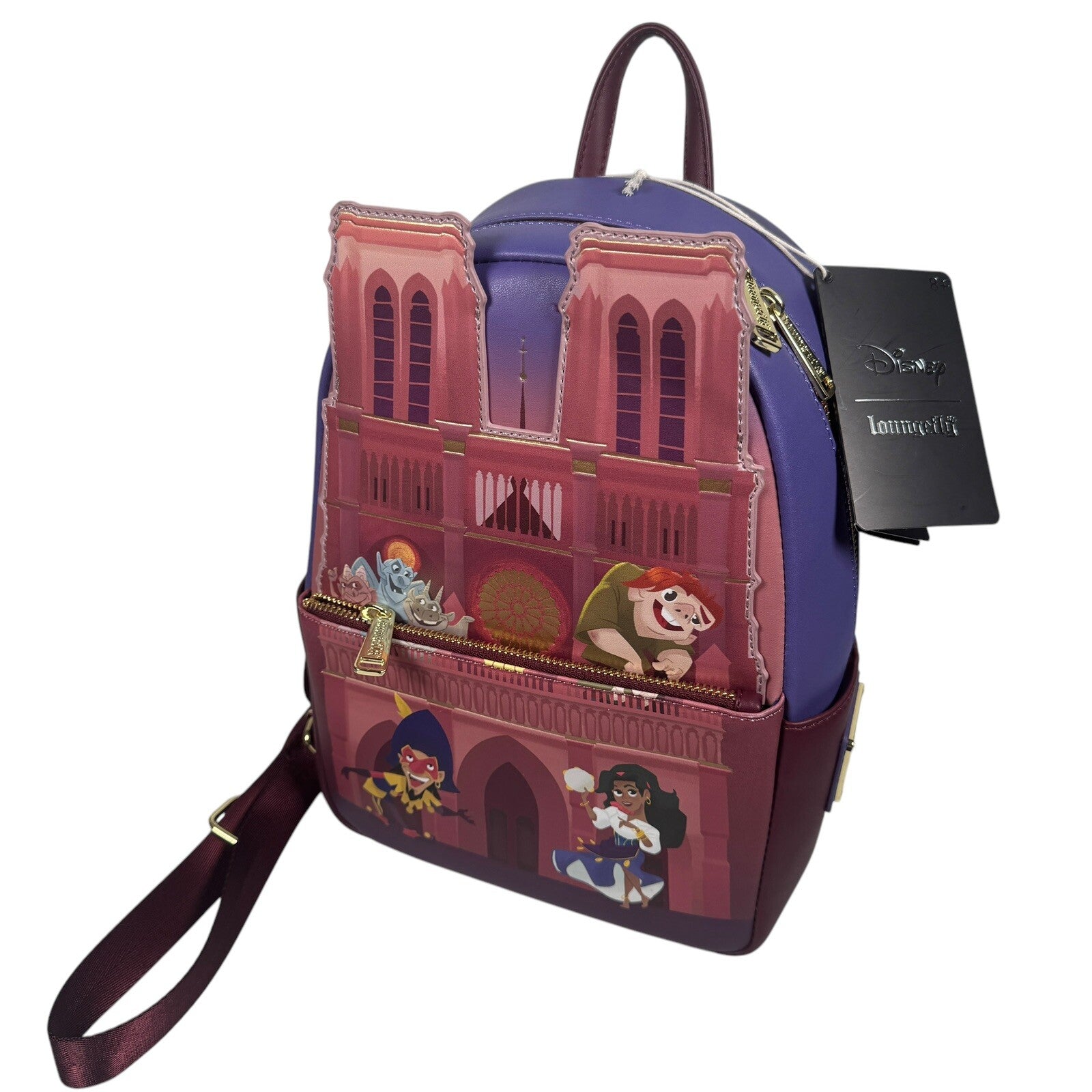 Loungefly x Disney Hunchback Of Notre Dame Castle Mini Backpack