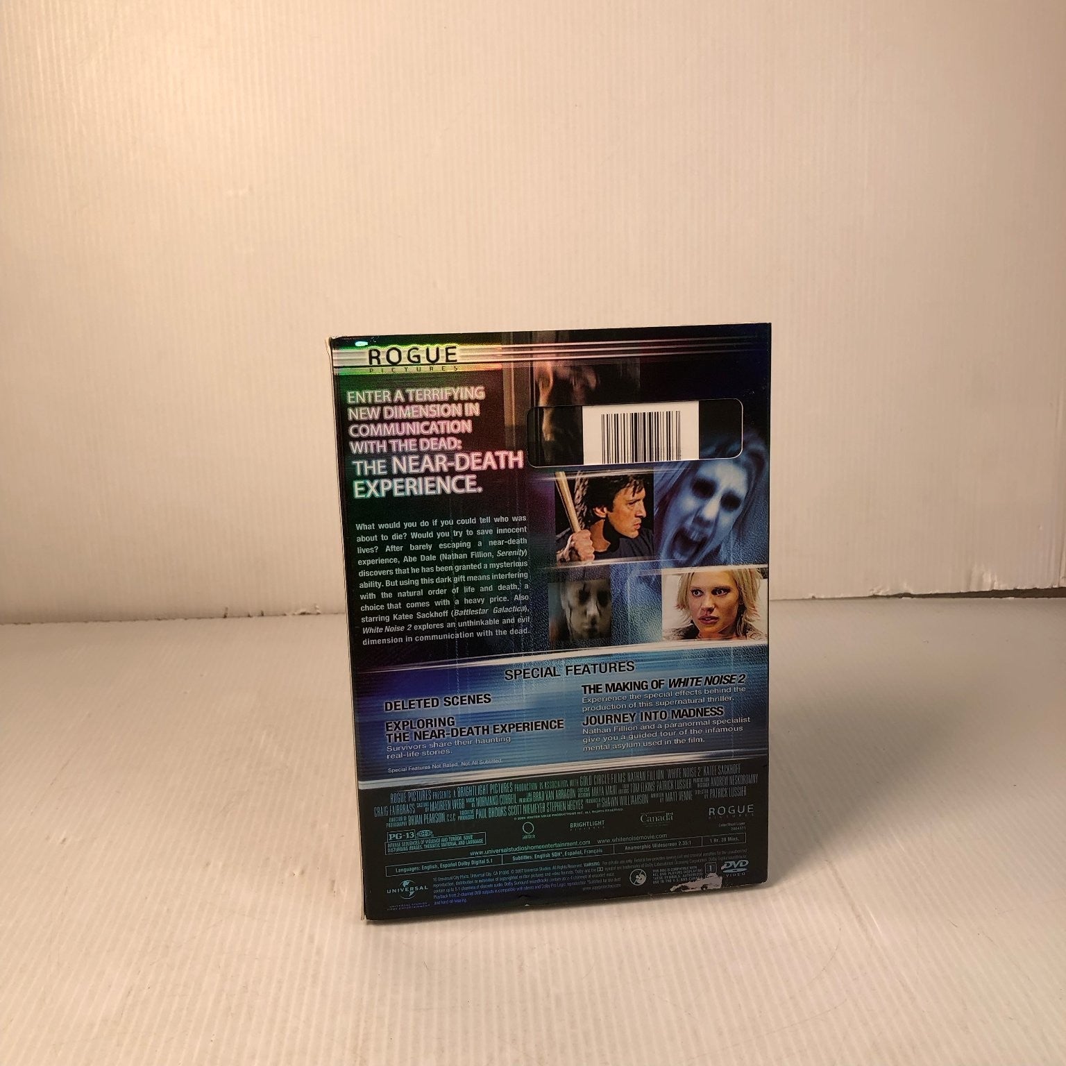 White Noise 2: The Light DVD 2007 Nathan Fillion Katee Sackhoff Widescreen