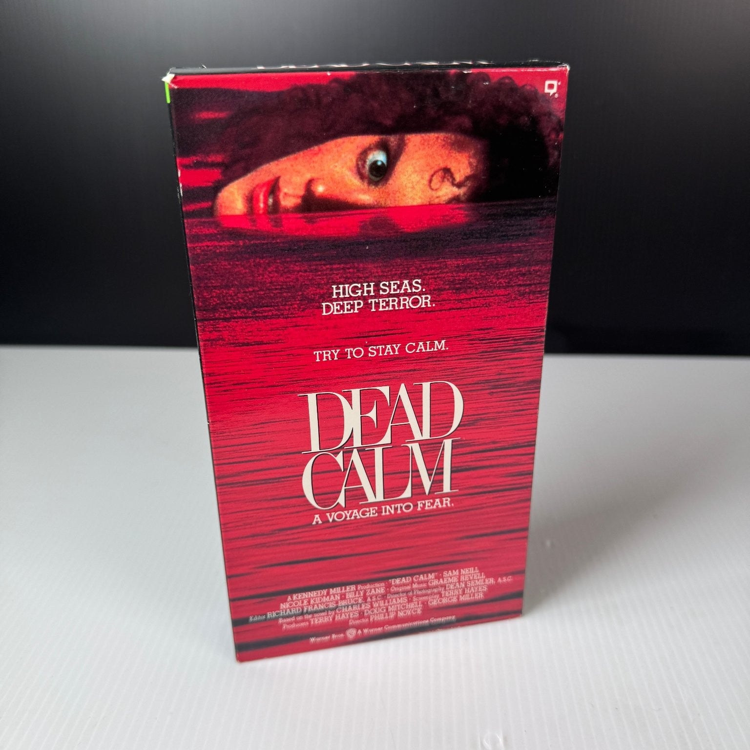 Dead Calm VHS 1989 Horror Thriller Original Release Warner Home Video
