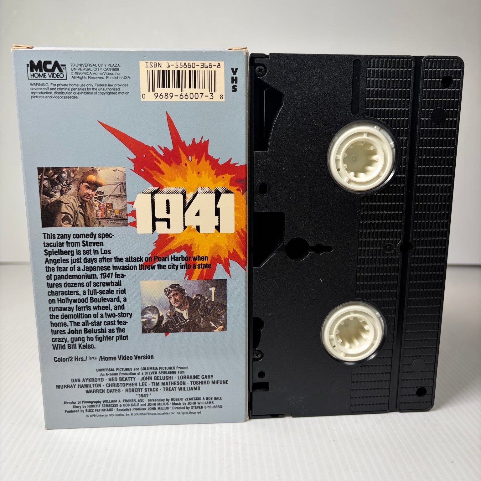 1941 VHS 1979 Steven Spielberg Comedy War MCA Home Video Dan Aykroyd Belushi