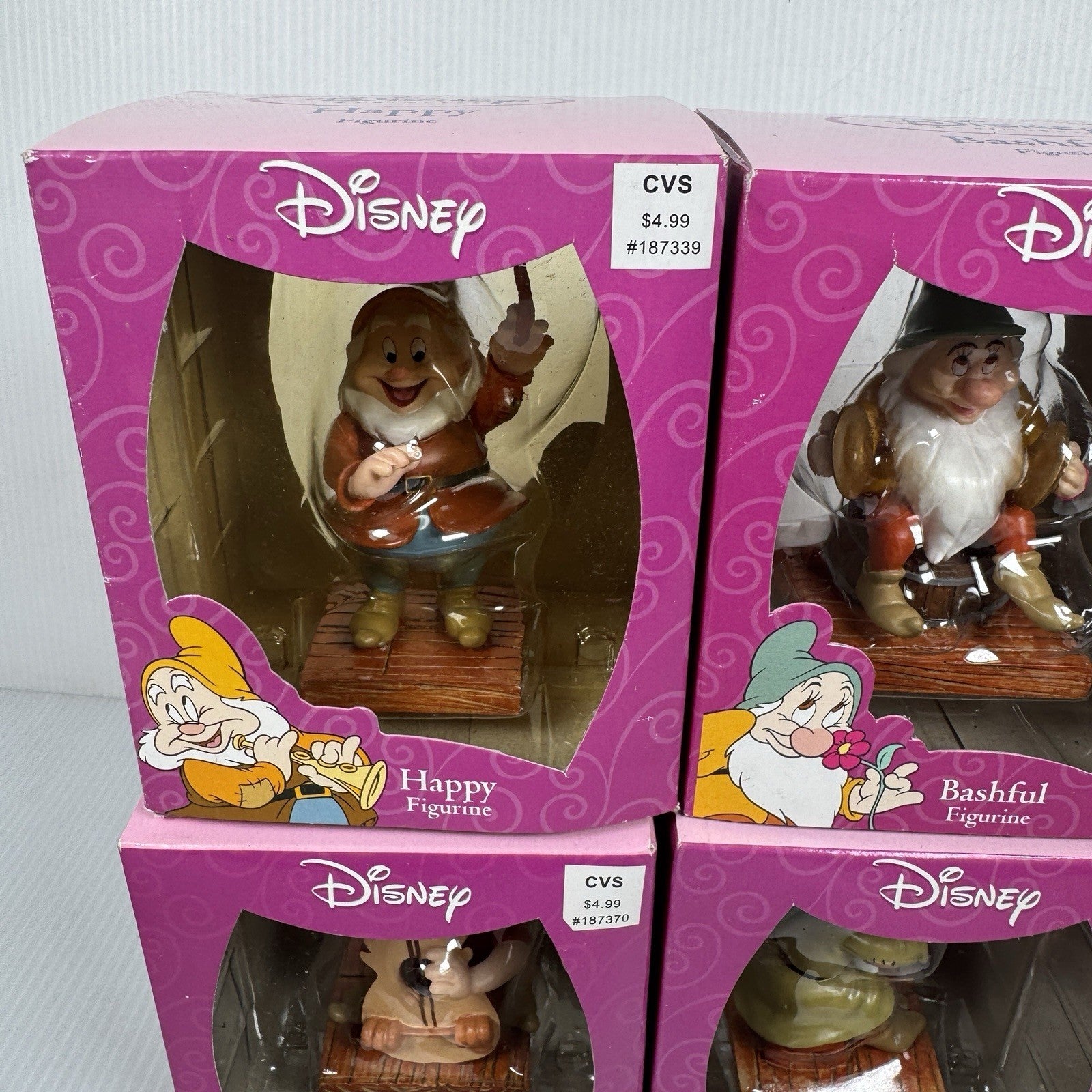 Disney Enesco Snow White & The Seven Dwarfs 65th Anniversary Collector Set