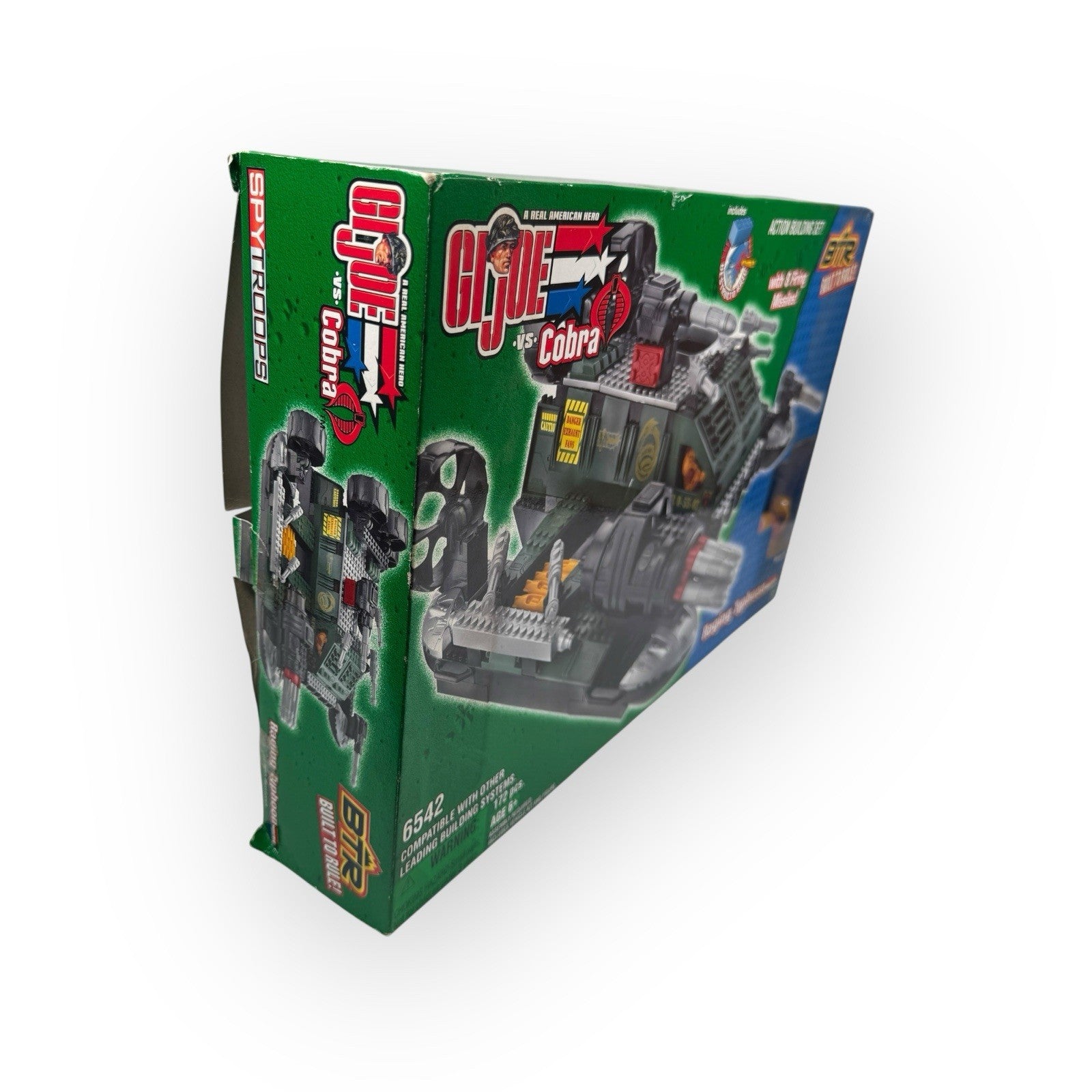 2003 GI Joe Raging Typhoon Building Set Hasbro 6542 Built To Rule Open Box