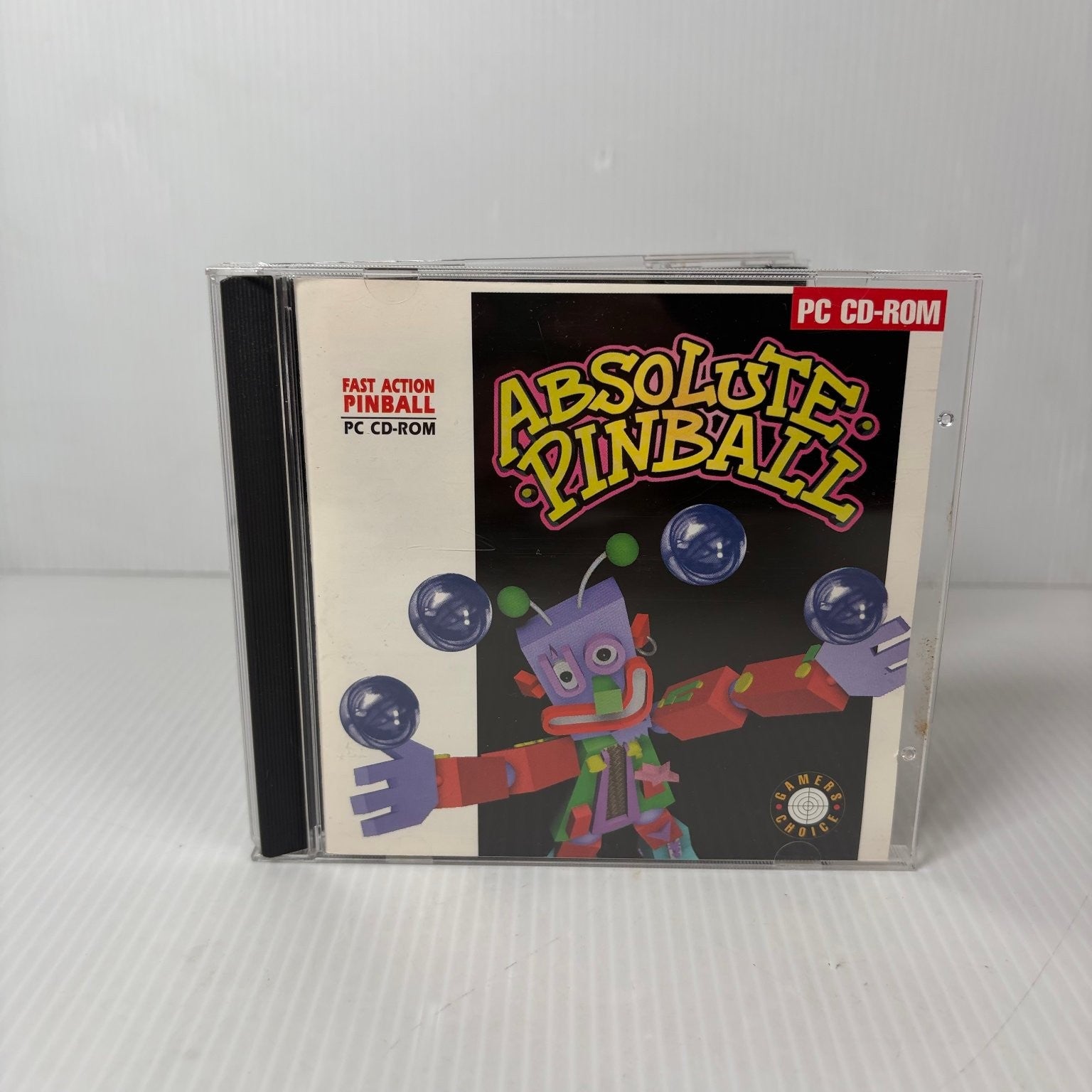 Absolute Pinball PC CD-ROM Video Game Fast Action Pinball Simulation