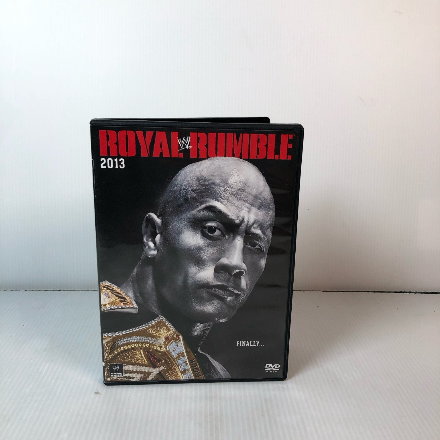 ROYAL RUMBLE 2013 DVD The Rock CM Punk John Cena WWE Wrestling Sports