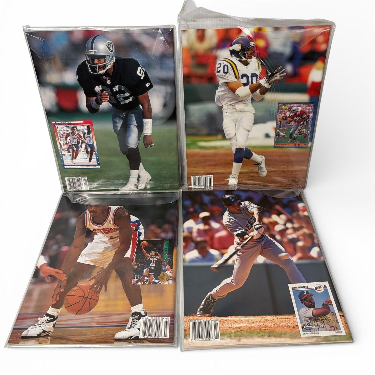 90s Beckett Focus on Future Stars Magazine Lot of 17 Shaq Chipper Jones Grant
