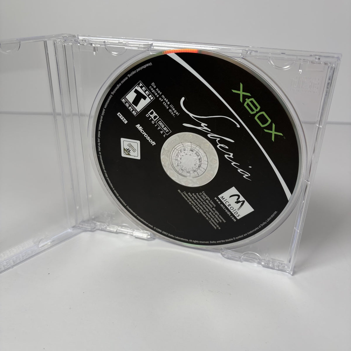 Syberia - Original Xbox (Xbox) Adventure Game - Disc Only