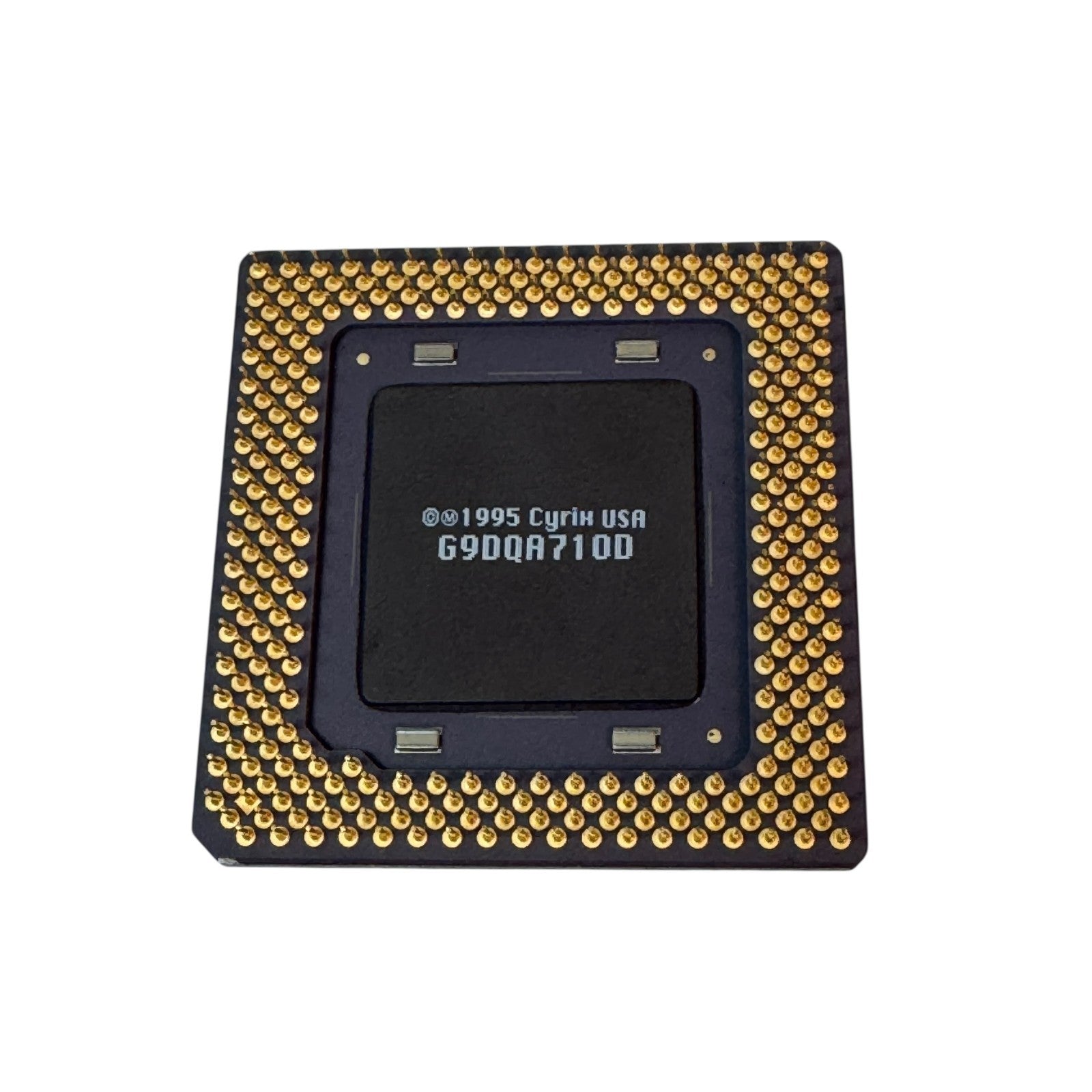 Vintage Cyrix 6x86 P166 GP 133Mhz 3.3V or 3.52v Retro CPU Processor Gold