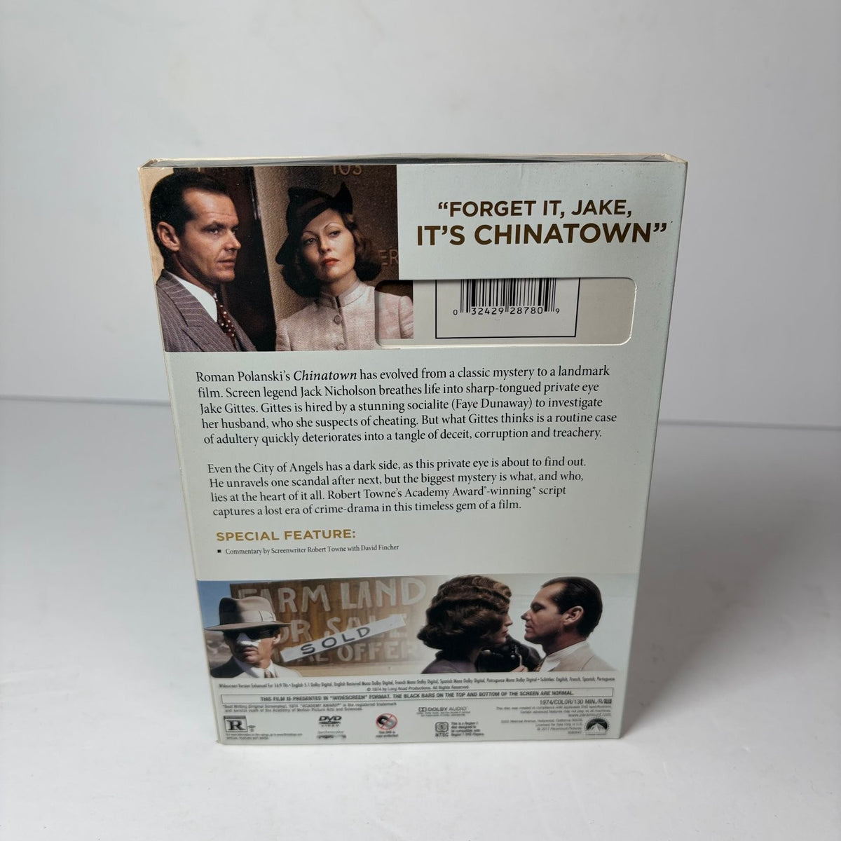 Chinatown DVD Jack Nicholson Faye Dunaway Roman Polanski Widescreen Region 1 R