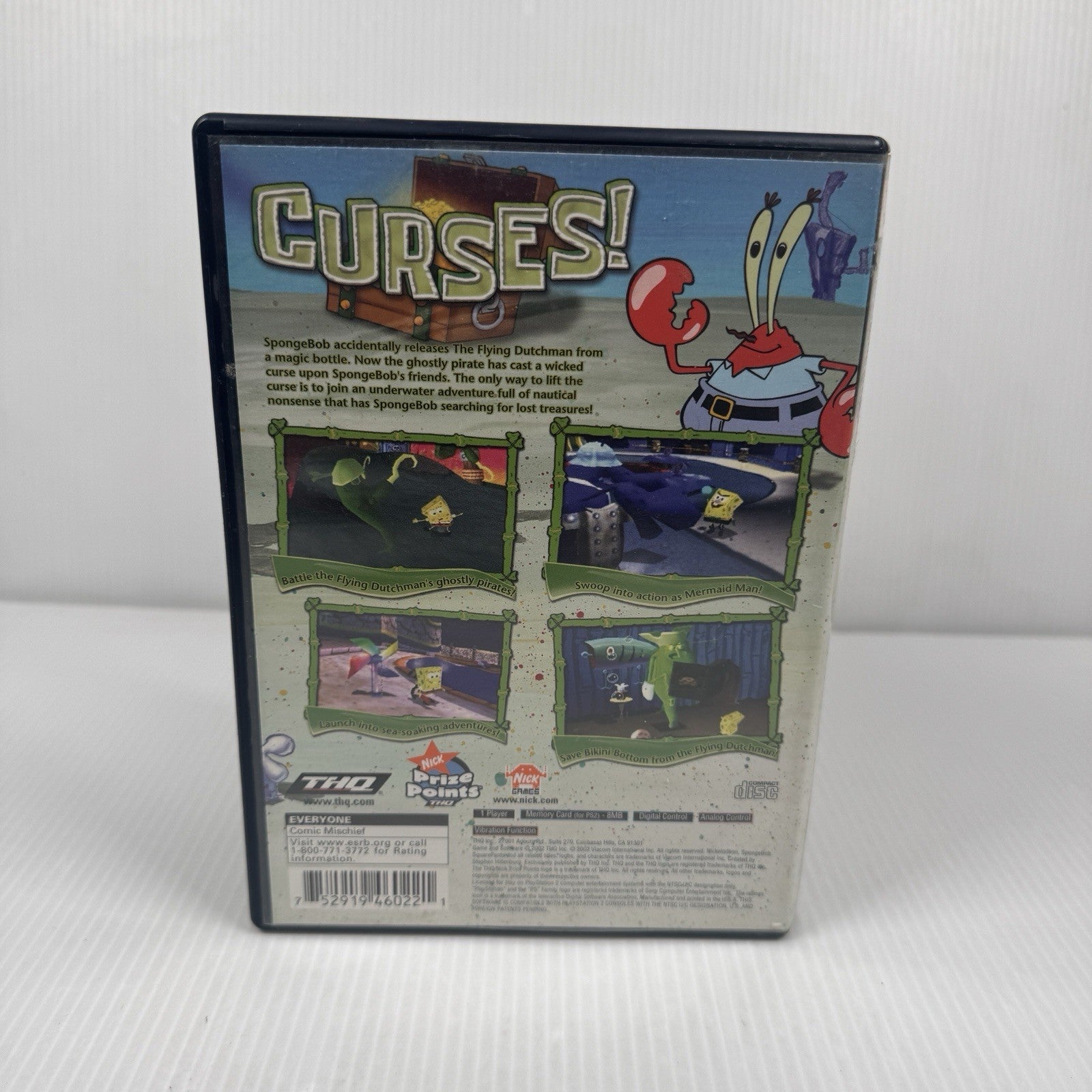 SpongeBob SquarePants: Revenge of the Flying Dutchman (PlayStation 2 PS2)