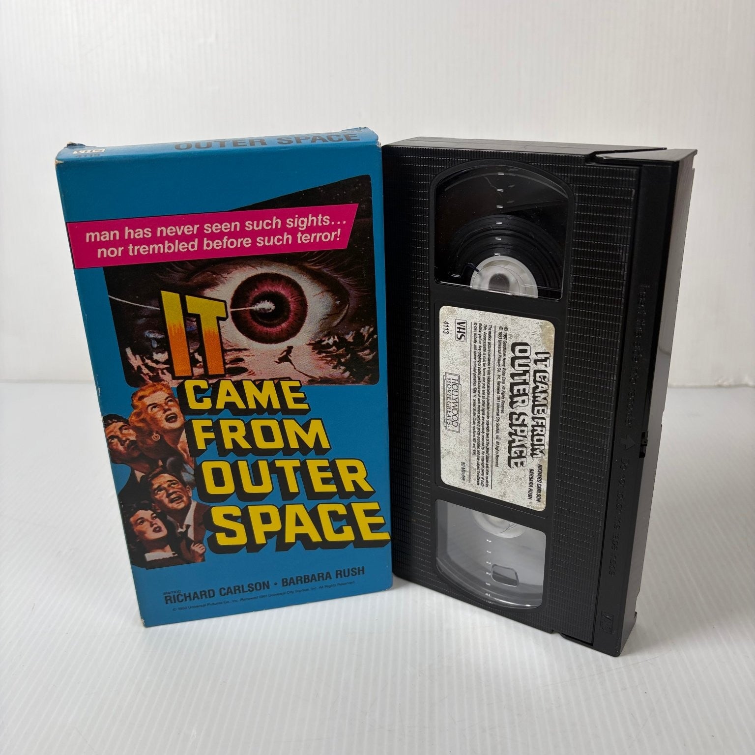 It Came From Outer Space VHS 1953 Sci-Fi Horror Hollywood Movie Greats Universal