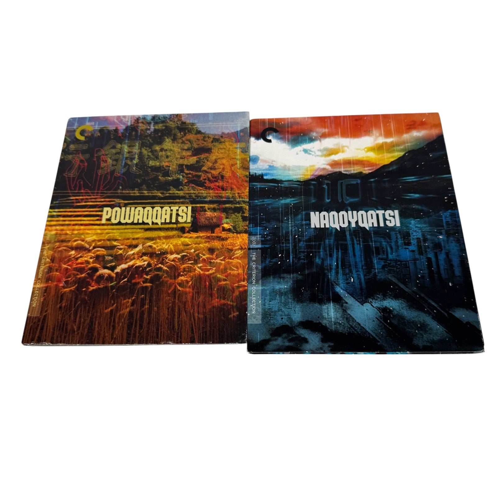 Powaqqatsi Naqoyqatsi Blu-Ray Criterion Qatsi Collection Set (No Koyaanisqatsi)