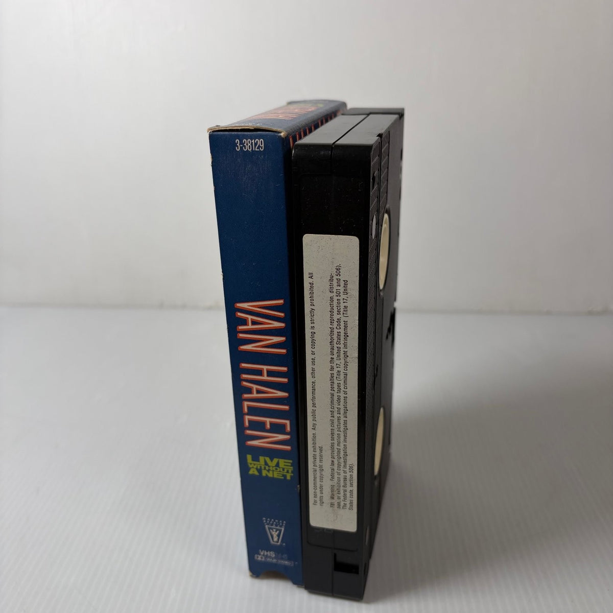 Van Halen Live Without A Net VHS 1986 Concert Rock Warner Bros. Heavy Metal