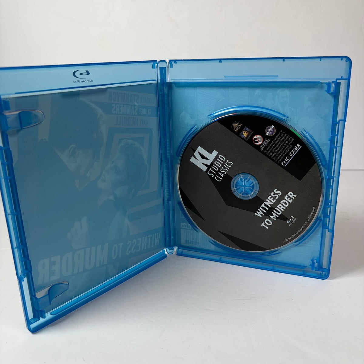 WITNESS TO MURDER Blu-ray 1954 KL Studio Classics Barbara Stanwyck Film Noir